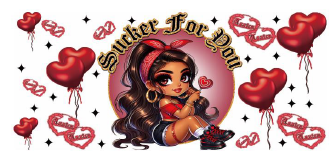 Sucker for You / Heart Balloons / Cartoon