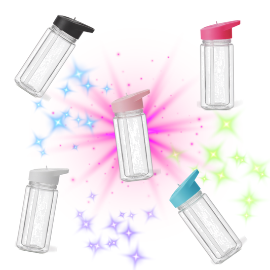 10oz/300ml Acrylic Snow Globe Tumbler (Kids Tumbler)