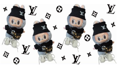 LV / Labubu / Black