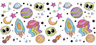 Colorful / Alien / Spaceship