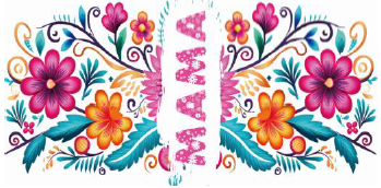 Mama / Center / Botanical Flowers