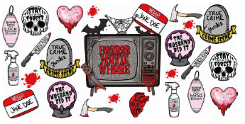 True Crime Whore / Collage