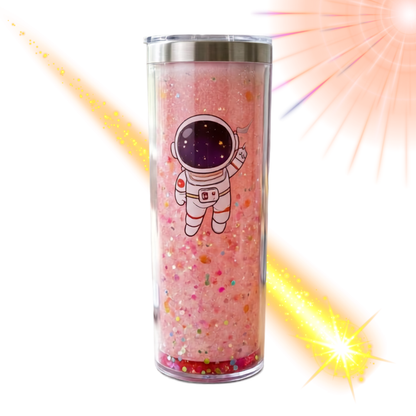 20oz/600ml Stainless Steel Snow Globe Tumbler